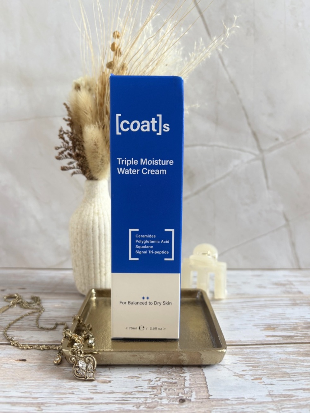 Coats UK Triple Moisture Water Cream Squalene Vitamin E New Skincare London